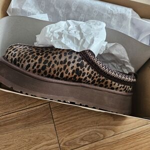 UGG Leopard Print Ankle Booties